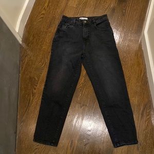 Zara mom jeans